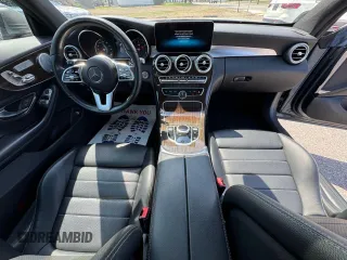 2019 Mercedes-Benz C 300 with VIN WDDWJ8EB5KF778820, listed as a Copart auction lot 53748785 with 166,108 mi miles and Clean Title. Bid and sale history available at DreamBid. Image 9.