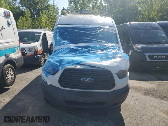 2017 Ford Transit Cargo z VIN 1FTBW2CM3HKB45373, wystawiony jako Copart lot #63834005 z przebiegiem 52 155 mil mil oraz Szkoda całkowita • Salvage title. Historia ofert i sprzedaży dostępna na DreamBid. Obrazek 5.