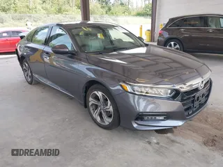 2019 Honda Accord EX with VIN 1HGCV1F43KA150293, listed as a IAAI auction lot 42592009 with 32,037 mi miles and . Bid and sale history available at DreamBid. Image 1.