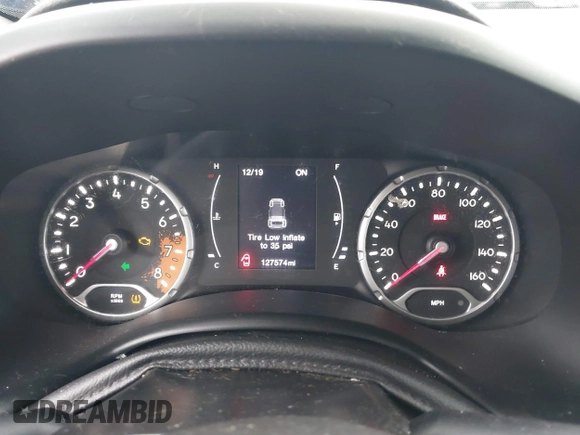 2018 Jeep Renegade Sport with VIN ZACCJBAH9JPJ00875, listed as a IAAI auction lot 41134090 with 127,574 mi miles and . Bid and sale history available at DreamBid. Image 7.