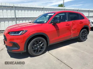 2024 Honda HR-V Sport z VIN 3CZRZ2H50RM711081, wystawiony jako Copart lot #62777205 z przebiegiem 28 643 mil mil oraz Szkoda całkowita • Salvage title. Historia ofert i sprzedaży dostępna na DreamBid. Obrazek 1.