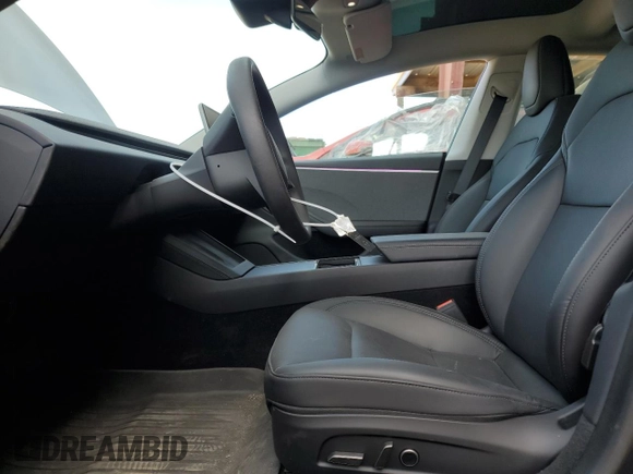 2024 Tesla Model 3 with VIN 5YJ3E1EAXRF782571, listed as a Copart auction lot 50253805 with 3,626 mi miles and Salvage Title. Bid and sale history available at carsss.com. Image 7.