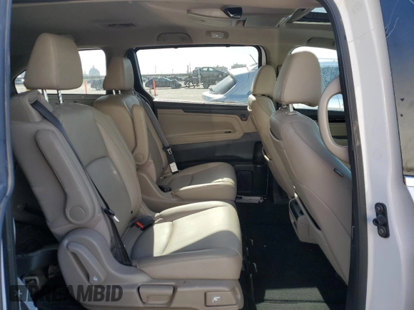 2023 Honda Odyssey Touring with VIN 5FNRL6H80PB024709, listed as a Copart auction lot 47594375 with Not Provided miles and Salvage Title. Bid and sale history available at DreamBid. Image 11.