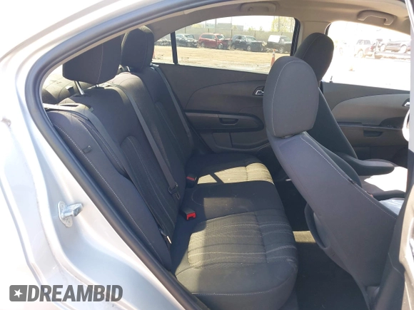 2013 Chevrolet Sonic LT with VIN 1G1JC5SHXD4185418, listed as a IAAI auction lot 41988445 with 177,696 mi miles. Bid and sale history available at carsss.com. Image 8.