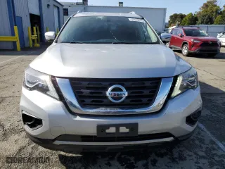 2017 Nissan Pathfinder SV with VIN 5N1DR2MN5HC646262, listed as a Copart auction lot 45595615 with 158,504 mi miles and Salvage Title. Bid and sale history available at carsss.com. Image 5.