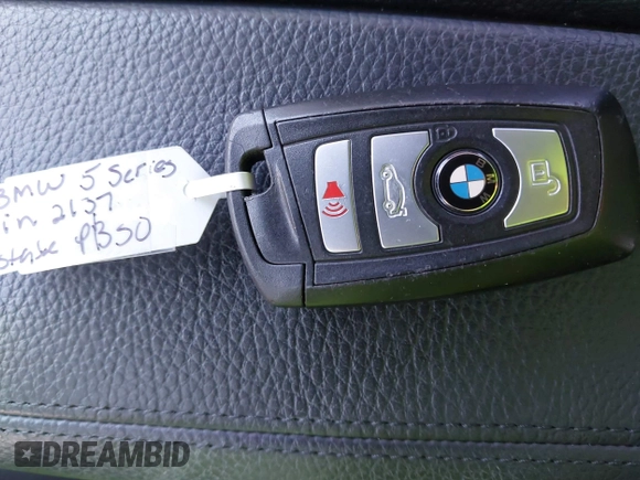 2013 BMW 5 Series 550i xDrive with VIN WBAFU9C54DDY72137, listed as a IAAI auction lot 41794124 with 58,647 mi miles and . Bid and sale history available at carsss.com. Image 11.