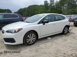 2022 Subaru Impreza with VIN 4S3GTAB69N3718567, listed as a Copart auction lot 58472195 with 35,091 mi miles and Salvage title. Bid and sale history available at DreamBid. Image 1.