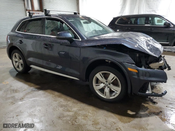 2019 Audi Q5 Premium Plus with VIN WA1BNAFY4K2112234, listed as a Copart auction lot 47943355 with 75,275 mi miles and Clean Title. Bid and sale history available at carsss.com. Image 4.