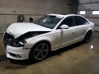 2012 Audi A4 Prestige с VIN WAUKFAFL2CN006854, выставлен на аукционе Copart как лот 83810204 с пробегом 125 356 миль миль и Списание • Salvage title. История ставок и продаж доступна на DreamBid. Изображение 1.