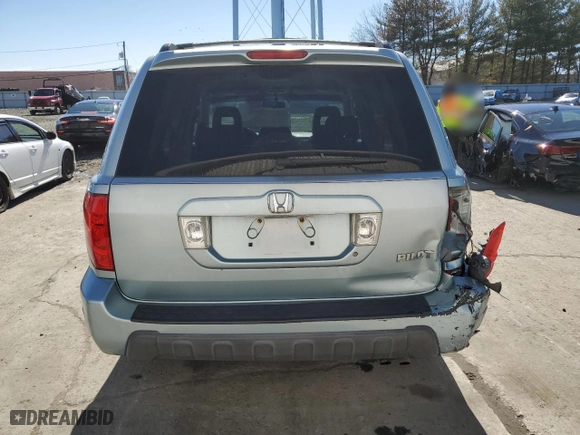 2003 Honda Pilot EX with VIN 2HKYF18623H572890, listed as a Copart auction lot 49452895 with 238,501 mi miles and Salvage Title. Bid and sale history available at carsss.com. Image 6.
