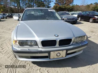 2001 BMW 7 Series 740iL with VIN WBAGH83491DP19551, listed as a Copart auction lot 79279424 with 207,217 mi miles and Clean Title. Bid and sale history available at carsss.com. Image 5.