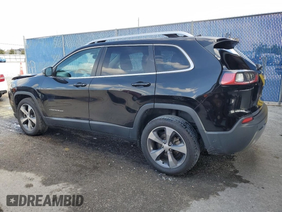 2019 Jeep Cherokee Limited z VIN 1C4PJLDBXKD302450, wystawiony jako Copart lot #54840495 z przebiegiem 141 148 mil mil oraz Nie do naprawy • Non repairable. Historia ofert i sprzedaży dostępna na DreamBid. Obrazek 2.