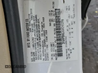 2010 Ford Fusion SE with VIN 3FAHP0HGXAR245296, listed as a Copart auction lot 88169465 with 137,104 mi miles and Non Repairable. Bid and sale history available at carsss.com. Image 14.