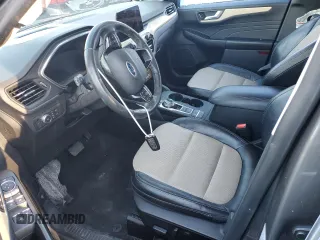 2021 Ford Escape Titanium with VIN 1FMCU9J94MUA78942, listed as a Copart auction lot 88119075 with 55,153 mi miles and Salvage Title. Bid and sale history available at carsss.com. Image 7.