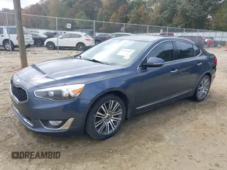 2014 Kia Cadenza Premium with VIN KNALN4D72E5165634, listed as a IAAI auction lot 40725189 with 126,993 mi miles. Bid and sale history available at carsss.com. Image 17.