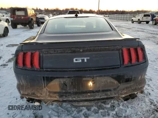 2022 Ford Mustang GT with VIN 1FA6P8CF1N5105683, listed as a Copart auction lot 46251905 with 49,344 mi miles and Salvage title. Bid and sale history available at DreamBid. Image 6.