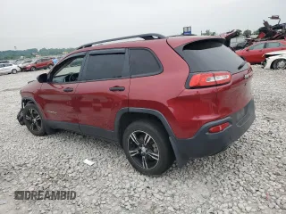 2016 Jeep Cherokee Sport z VIN 1C4PJLAB2GW207297, wystawiony jako Copart lot #60461045 z przebiegiem 146 175 mil mil oraz Szkoda całkowita • Salvage title. Historia ofert i sprzedaży dostępna na DreamBid. Obrazek 2.