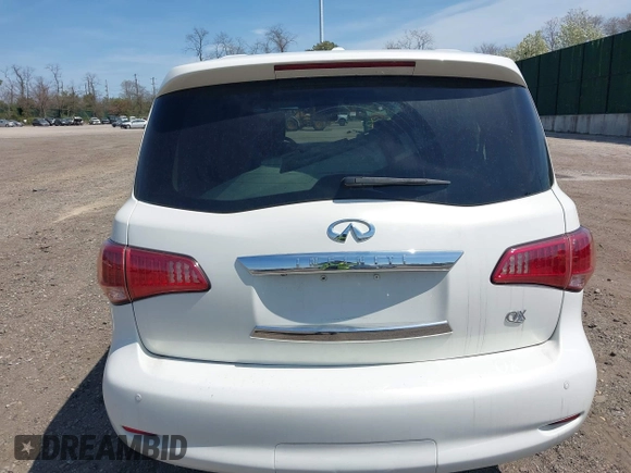 2013 Infiniti QX56 with VIN JN8AZ2NE5D9042826, listed as a IAAI auction lot 42073857 with 77,960 mi miles and . Bid and sale history available at DreamBid. Image 16.