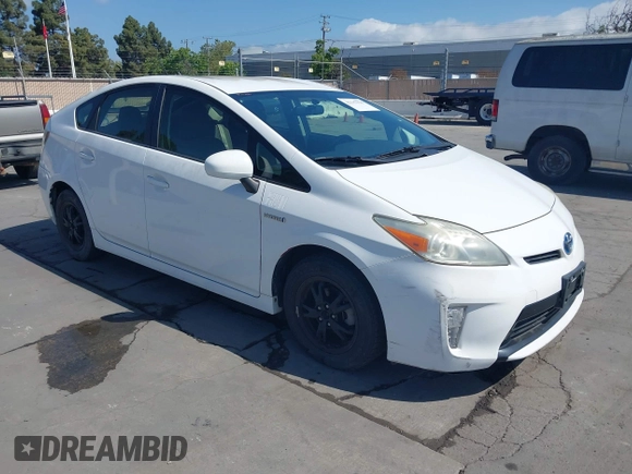 2012 Toyota Prius One with VIN JTDKN3DU8C5456635, listed as a IAAI auction lot 42147936 with 22,834 mi miles and . Bid and sale history available at DreamBid. Image 1.