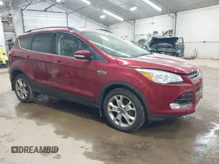 2013 Ford Escape SEL z VIN 1FMCU9HX9DUC84553, wystawiony jako IAAI lot #42709368 z przebiegiem 108 107 mil mil oraz . Historia ofert i sprzedaży dostępna na DreamBid. Obrazek 1.