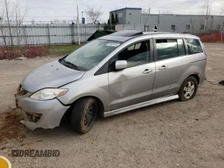 2010 Mazda 5 Sport z VIN JM1CR2W34A0379358, wystawiony jako Copart lot #53823705 z przebiegiem 274 183 mil mil oraz Czysty tytuł • Clean title. Historia ofert i sprzedaży dostępna na DreamBid. Obrazek 1.