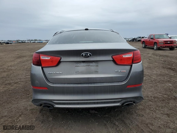 2015 Kia Optima EX with VIN 5XXGN4A71FG453957, listed as a Copart auction lot 45641375 with 114,861 mi miles and Salvage Title. Bid and sale history available at carsss.com. Image 6.