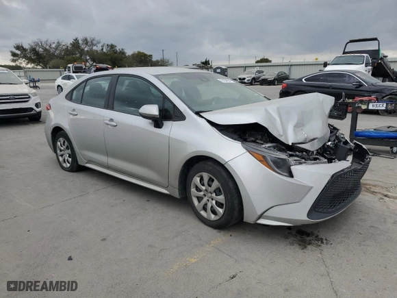 2022 Toyota Corolla LE with VIN 5YFEPMAE7NP356624, listed as a Copart auction lot 78134554 with 0 mi miles and Salvage Title. Bid and sale history available at carsss.com. Image 4.