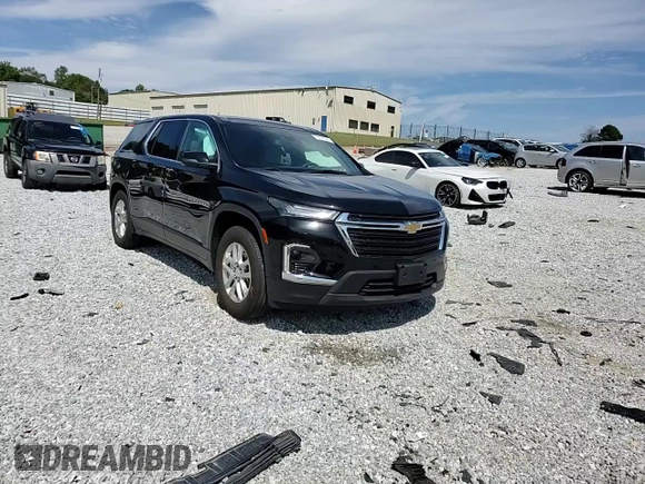 2022 Chevrolet Traverse LS with VIN 1GNEVFKW6NJ161179, listed as a Copart auction lot 70237594 with 31,170 mi miles and Salvage Title. Bid and sale history available at carsss.com. Image 11.