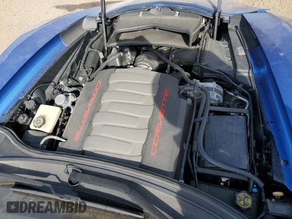 2015 Chevrolet Corvette Z51 2LT с VIN 1G1YJ2D71F5103872, выставлен на аукционе Copart как лот 53157935 с пробегом 19 177 миль миль и Списание • Salvage title. История ставок и продаж доступна на DreamBid. Изображение 12.