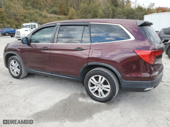 2016 Honda Pilot LX with VIN 5FNYF6H14GB099578, listed as a Copart auction lot 76843314 with 188,161 mi miles and Clean Title. Bid and sale history available at carsss.com. Image 2.