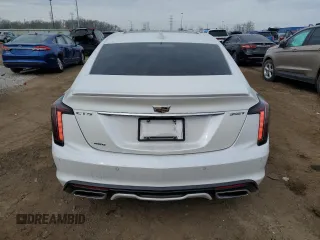2020 Cadillac CT5 Sport with VIN 1G6DU5RK0L0122369, listed as a Copart auction lot 54588485 with 18,546 mi miles and Salvage title. Bid and sale history available at DreamBid. Image 6.