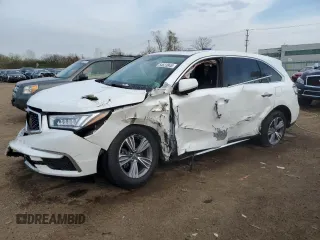 2020 Acura MDX z VIN 5J8YD4H30LL050012, wystawiony jako Copart lot #54623845 z przebiegiem 74 060 mil mil oraz Szkoda całkowita • Salvage title. Historia ofert i sprzedaży dostępna na DreamBid. Obrazek 1.