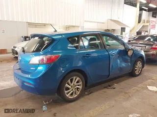 2012 Mazda Mazda3 i Touring with VIN JM1BL1L83C1587400, listed as a IAAI auction lot 41616191 with 138,815 mi miles. Bid and sale history available at carsss.com. Image 4.