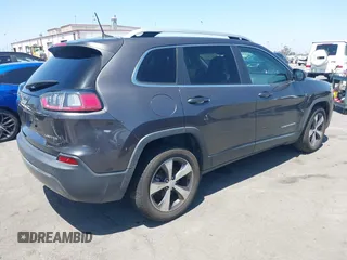 2020 Jeep Cherokee Limited with VIN 1C4PJLDB6LD582255, listed as a IAAI auction lot 42493155 with 73,371 mi miles and . Bid and sale history available at DreamBid. Image 4.