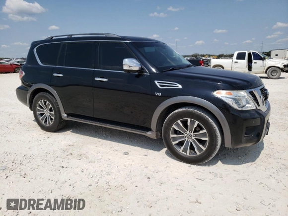2017 Nissan Armada SV with VIN JN8AY2ND0H9001973, listed as a Copart auction lot 71734904 with 174,407 mi miles and Clean Title. Bid and sale history available at carsss.com. Image 4.