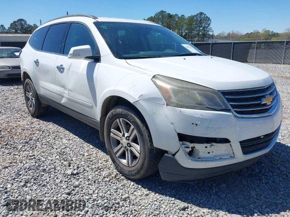 2016 Chevrolet Traverse LT z VIN 1GNKRHKD8GJ339310, wystawiony jako IAAI lot #41851163 z przebiegiem 263 183 mil mil oraz . Historia ofert i sprzedaży dostępna na DreamBid. Obrazek 1.