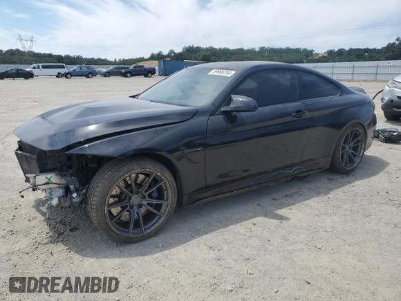 2015 BMW M4 with VIN WBS3R9C5XFK332208, listed as a Copart auction lot 59986204 with 94,316 mi miles and Salvage Title. Bid and sale history available at carsss.com. Image 1.