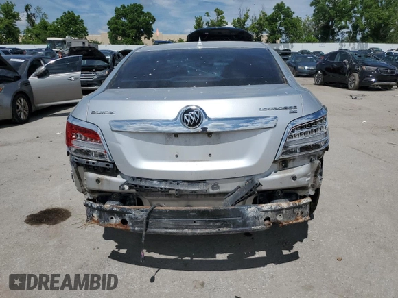 2010 Buick LaCrosse CXL with VIN 1G4GC5EGXAF202296, listed as a Copart auction lot 61000955 with Not provided miles and Salvage title. Bid and sale history available at DreamBid. Image 6.
