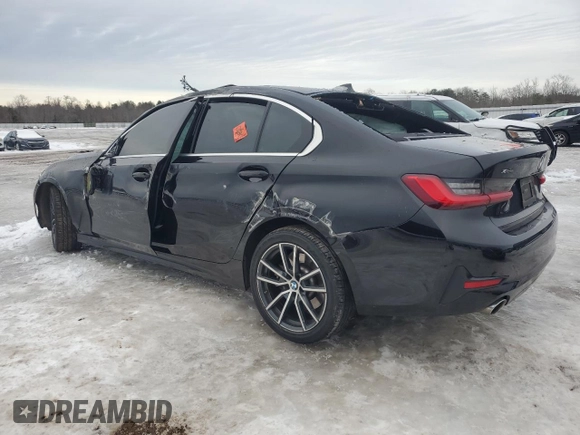2019 BMW 3 Series 330i xDrive with VIN 3MW5R7J57K8B02478, listed as a Copart auction lot 41579295 with Not Provided miles and Salvage Title. Bid and sale history available at DreamBid. Image 2.