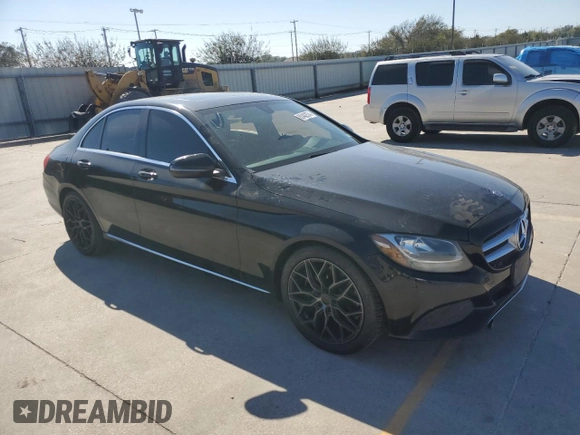 2018 Mercedes-Benz C 300 with VIN 55SWF4JB8JU234808, listed as a Copart auction lot 80482574 with 220,883 mi miles and Clean Title. Bid and sale history available at carsss.com. Image 4.