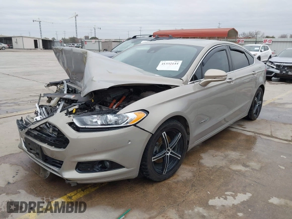 2016 Ford Fusion Titanium Hybrid with VIN 3FA6P0RU9GR143203, listed as a IAAI auction lot 41332144 with 94,357 mi miles. Bid and sale history available at carsss.com. Image 2.