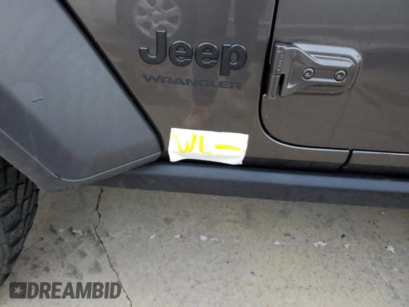2021 Jeep Wrangler Sport with VIN 1C4GJXAG0MW571359, listed as a Copart auction lot 75189354 with 35,129 mi miles and Non Repairable. Bid and sale history available at DreamBid. Image 13.