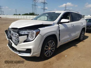 2024 GMC Terrain Denali with VIN 3GKALXEG7RL112700, listed as a Copart auction lot 61458575 with 20,867 mi miles and Salvage title. Bid and sale history available at DreamBid. Image 1.