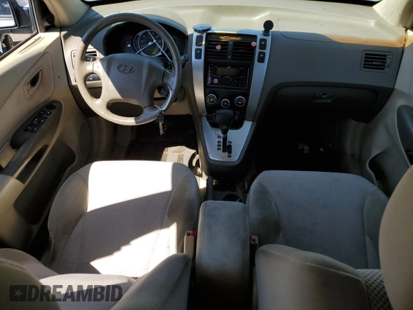 2006 Hyundai Tucson GLS with VIN KM8JN12D16U439636, listed as a Copart auction lot 71318684 with 140,225 mi miles and Salvage Title. Bid and sale history available at carsss.com. Image 8.
