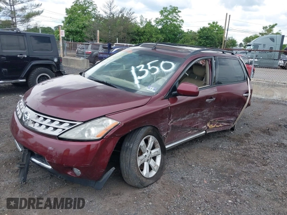 2006 Nissan Murano S z VIN JN8AZ08W66W535315, wystawiony jako IAAI lot #42353010 z przebiegiem 111 708 mil mil oraz . Historia ofert i sprzedaży dostępna na DreamBid. Obrazek 2.