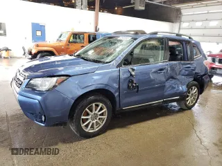 2017 Subaru Forester Touring z VIN JF2SJGWC8HH454995, wystawiony jako Copart lot #60930545 z przebiegiem 90 309 mil mil oraz Szkoda całkowita • Salvage title. Historia ofert i sprzedaży dostępna na DreamBid. Obrazek 1.