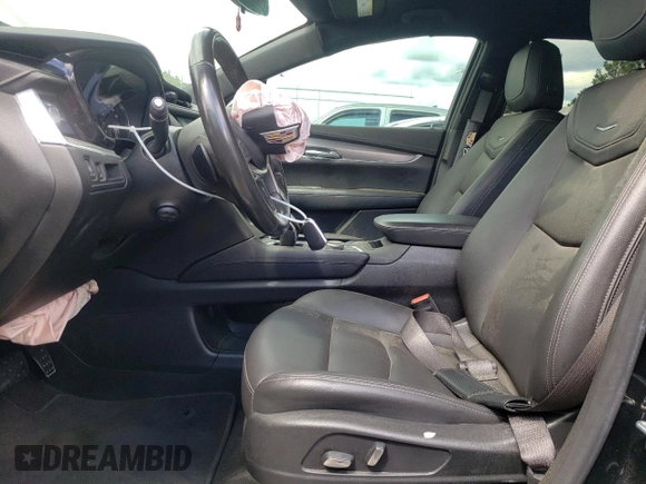 2020 Cadillac XT5 Luxury FWD with VIN 1GYKNAR43LZ167680, listed as a Copart auction lot 50603835 with 52,874 mi miles and Salvage title. Bid and sale history available at DreamBid. Image 7.