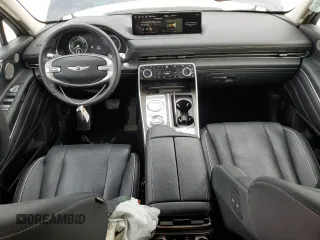 2022 Genesis GV80 with VIN KMUHCESCXNU080466, listed as a Copart auction lot 88743205 with 55,521 mi miles and Non repairable. Bid and sale history available at DreamBid. Image 8.