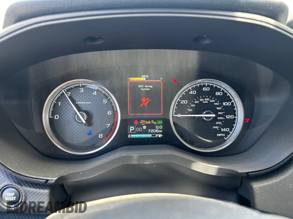 2024 Subaru Forester Touring with VIN JF2SKAMC2RH442467, listed as a Copart auction lot 53766735 with 7,206 mi miles and Salvage title. Bid and sale history available at DreamBid. Image 9.