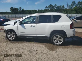 2015 Jeep Compass Latitude with VIN 1C4NJCEB8FD400162, listed as a Copart auction lot 58816744 with 107,024 mi miles and Non Repairable. Bid and sale history available at carsss.com. Image 2.